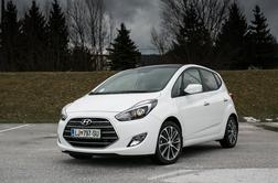 Hyundai ix20 1.6 CRDi HP - kljub majhnosti ga odlikuje prostornost