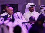 Gianni Infantino, šejk Tamim bin Hamad al-Thani, Katar 2022