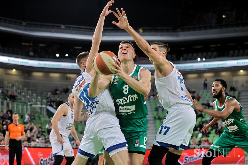 Cedevita Olimpija - Zadar ABA liga Stožice