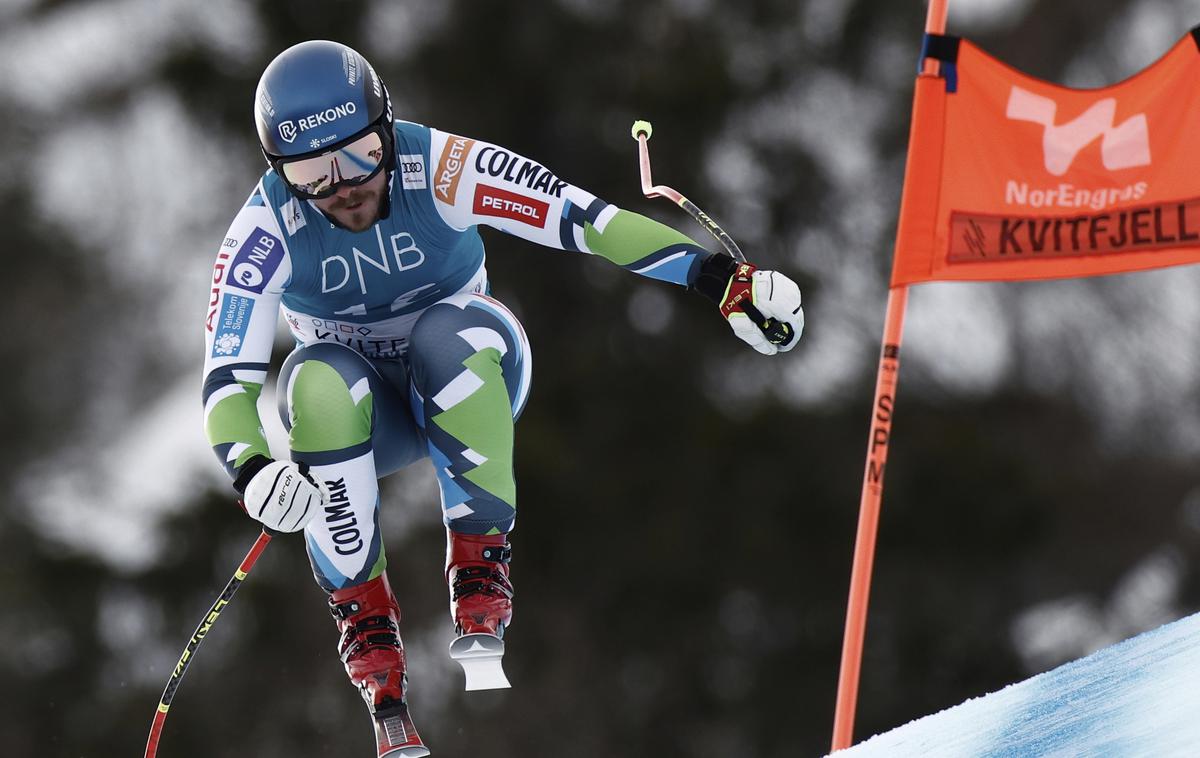 Kvitfjell Miha Hrobat | Miha Hrobat je bil na petkovem smuku v Kvitfjellu 11., na sobotnem pa takoj za prvo trojico. | Foto Reuters