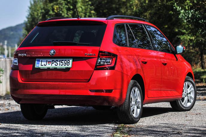 Škoda fabia combi | To je zdajšnja škoda fabia combi, ki je predstavljala tretjino prodaje celotne fabie.  | Foto Gašper Pirman