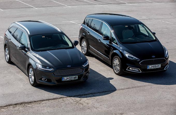 Ford S-max 2.0 TDCi vignale vs. Ford mondeo karavan 2.0 TDCI AWD titanium | Foto: 