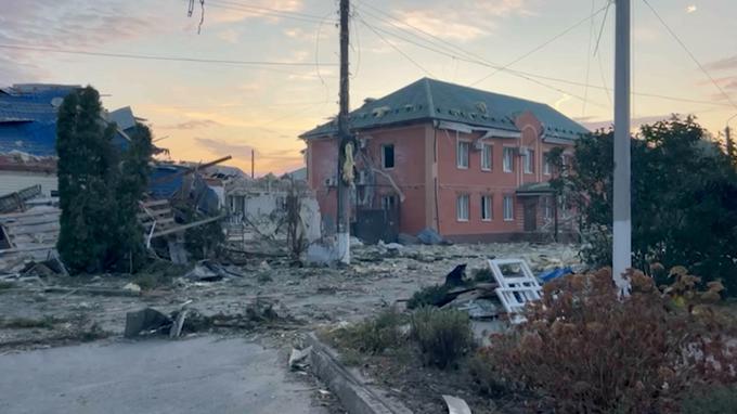 Posledice vdora ukrajinskih vojakov v mesto Sudža.  | Foto: Reuters