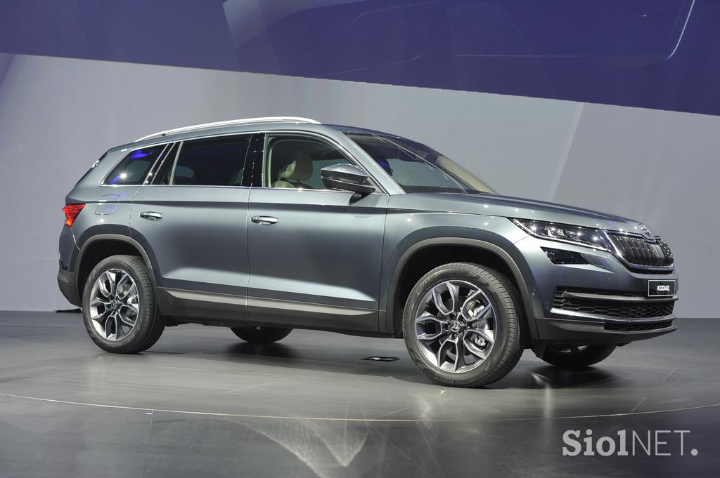 Škoda kodiaq - svetovna premiera Berlin 2016