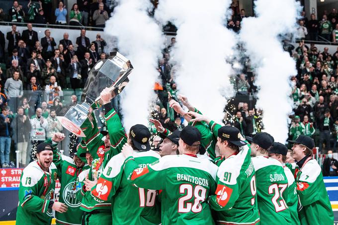 Švedski Rögle je aktualni evropski klubski prvak. | Foto: Guliverimage/Vladimir Fedorenko