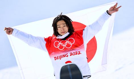 Japonec po dveh srebrnih medaljah olimpijski prvak, White končal tik pod stopničkami