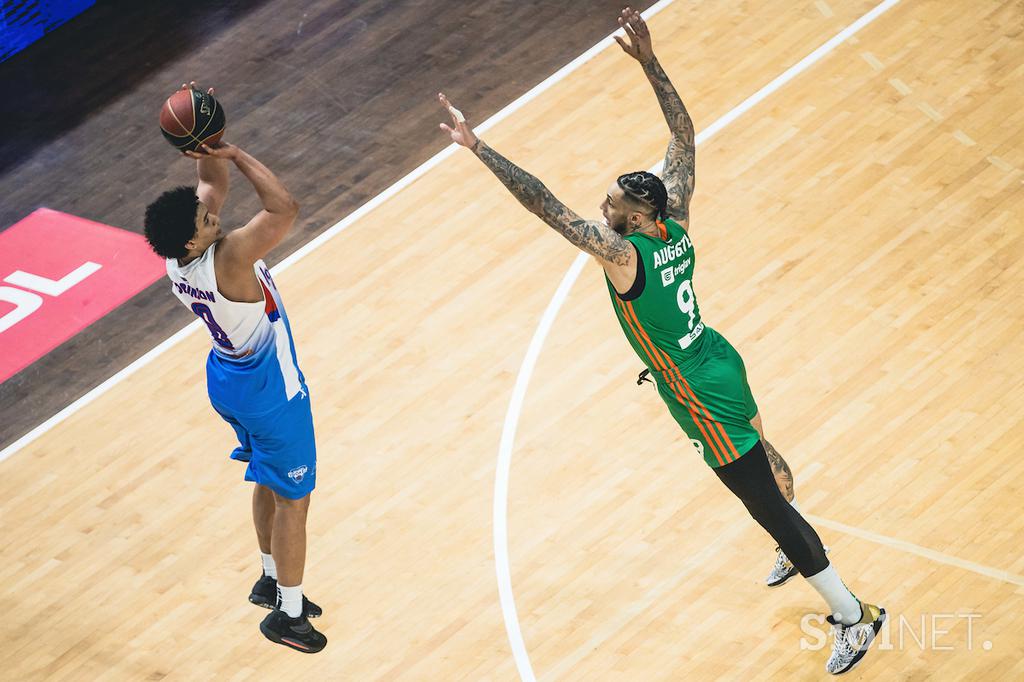 Liga ABA, četrtfinale: Cedevita Olimpija - Igokea, Tivoli