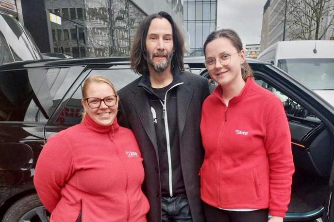 Keanu Reeves v Ljubljani | Foto Žito