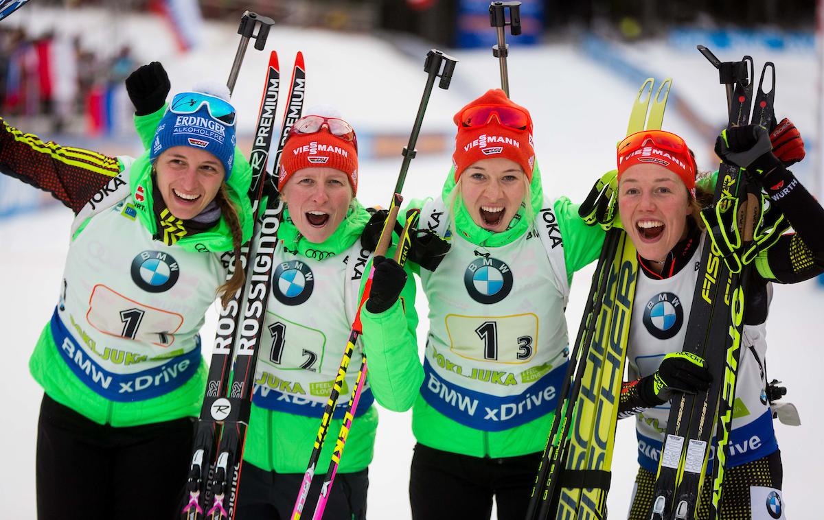 Nemke biatlonska štafeta | Foto Žiga Zupan/Sportida