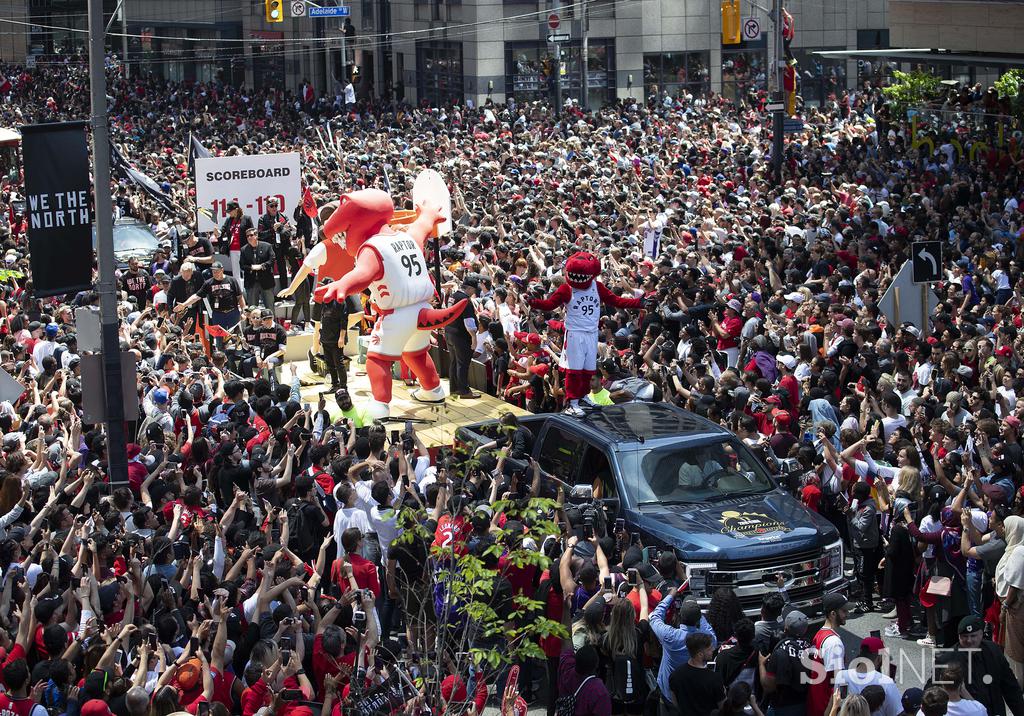 Slavje NBA naslova Toronto Raptors