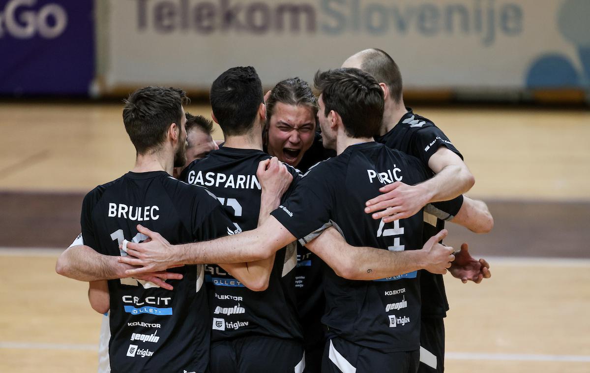 ACH Volley Calcit Volley | Kamničani so bili premočni za Salonit. | Foto Vid Ponikvar