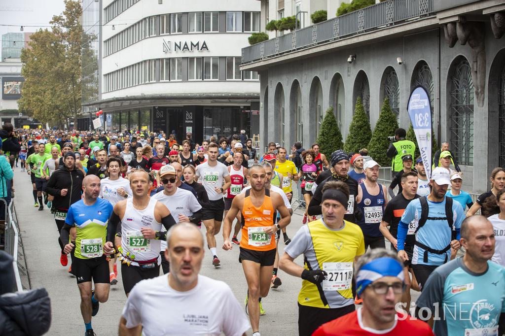 Maraton Ljubljana 2021. Poiščite se!