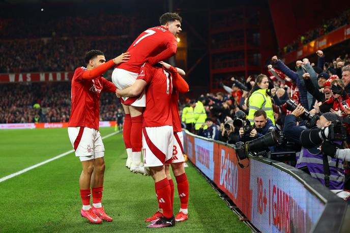 Chris Wood, Nottingham Forest | Nottingham Forest je v vodstvo popeljal Chris Wood. | Foto Reuters