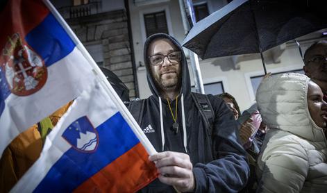 Odselil se je v Slovenijo, zdaj se je v Beograd vrnil na proteste