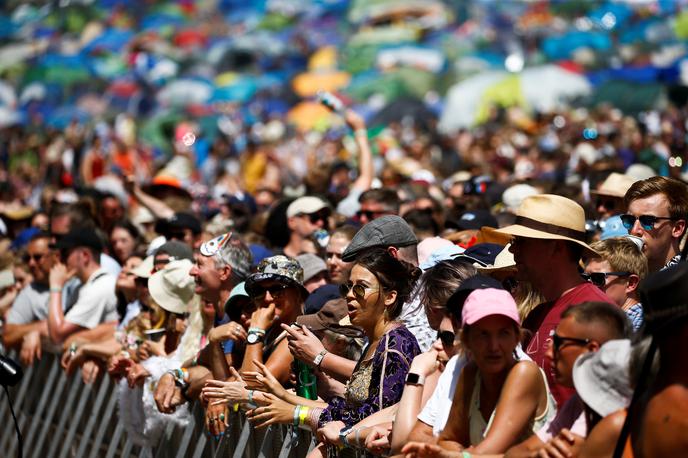 Glastonbury | Organizatorji so zaradi epidemije koronavirusa odpovedali letošnjo izvedbo svetovno znanega glasbenega festivala Glastonbury. | Foto Reuters