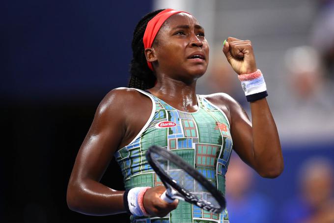 Coco Gauff je bila lani ob tem času šele 875. igralka sveta. | Foto: Gulliver/Getty Images