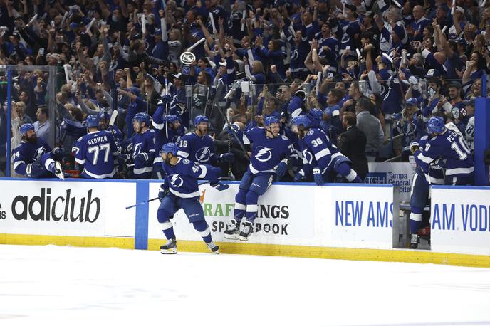 Tampa Bay | Hokejisti Tampe se bodo v velikem finalu lige NHL pomerili z ekipo Colorada. | Foto Reuters