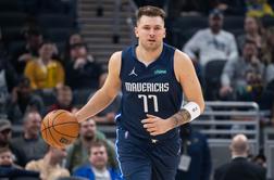 Dallas pokopal obupen met, Dončić spet zvil gleženj