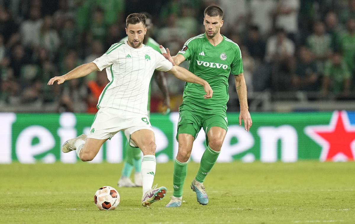 Panathinaikos Andraž Šporar | Andraž Šporar je v devetem krogu grške lige dosegel dva gola. | Foto Guliverimage