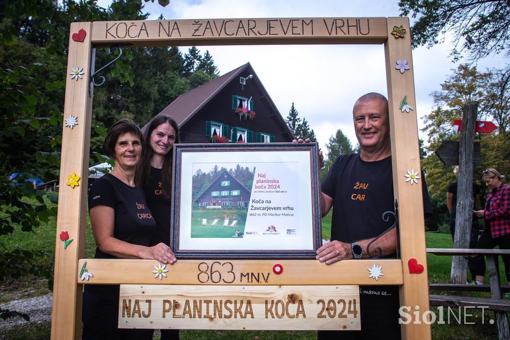 Koča na Žavcarjevem vrhu - Naj planinska koča 2024