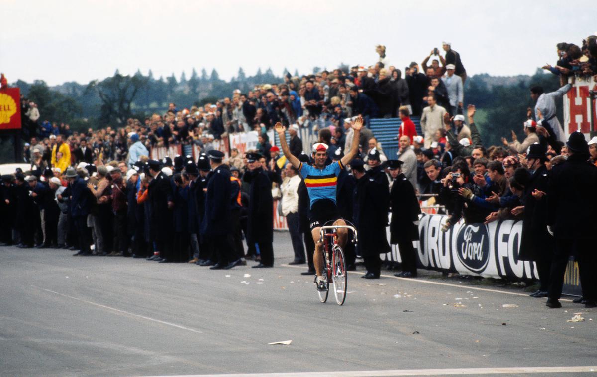 Jean-Pierre Monserre | Belgijski kolesar Jean-Pierre Monseré je 16. avgusta 1970 postal svetovni pravk v cestni vožnji in oblekel mavrično majico svetovnega prvaka, 15. marca prihodnje leto pa umrl pod kolesi neprevidnega voznika. | Foto Guliverimage