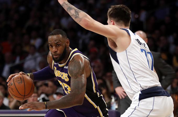 LeBron James Luka Dončić | Foto: Getty Images