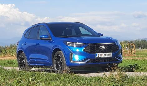 Ford kuga – hibridni SUV je eden najzanimivejših, s priključnim kablom pa ...