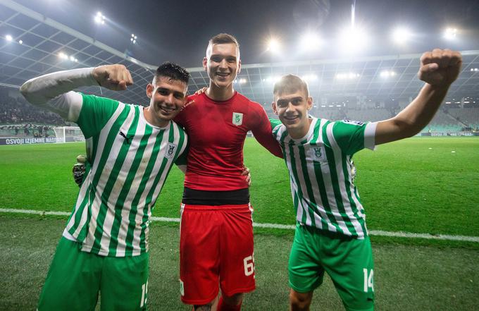 Matevž Vidovšek se je vrnil k starim navadam in na zadnjih dveh tekmah zaklenil vrata, Olimpija pa je premagala Koper in Radomlje z 1:0. | Foto: Vid Ponikvar