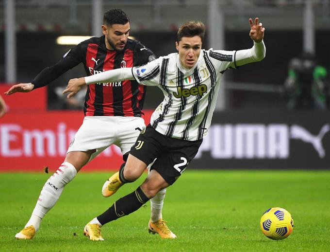 Federico Chiesa je dosegel dva zadetka. | Foto: Reuters