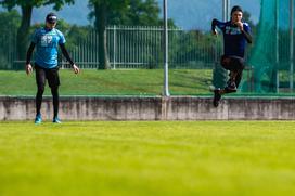 Slovenski skakalci trening Kranj