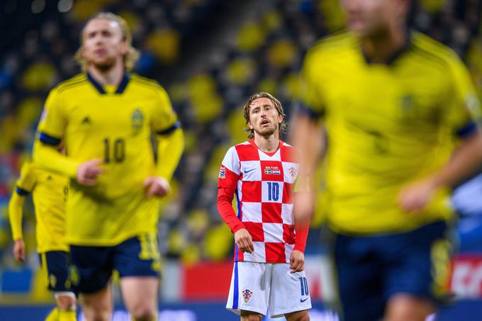 Hrvaška je v skupini lige narodov za las prehitela Švedsko in si priborila obstanek v elitni druščini. | Foto: Guliverimage/Vladimir Fedorenko