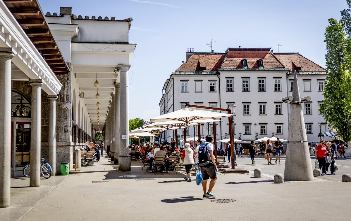 Ljubljana in gore | Številni Hrvati v Slovenijo pridejo na izlet in po nakupih.  | Foto Ana Kovač