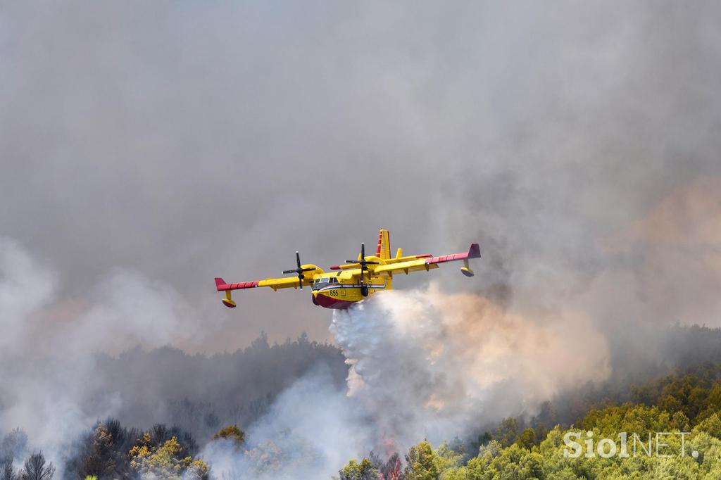 Požar v Šibeniku