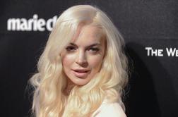 Lindsay Lohan spet pristala v bolnišnici