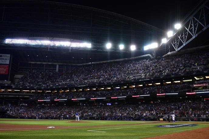 Texas Rangers | Texas Rangers so dobili tretjo tekmo finala, ki se je igrala na stadionu Chase Field v Phoenixu. | Foto Reuters