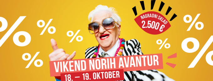 Ta vikend je v ALEJI vikend norih avantur | Foto: 