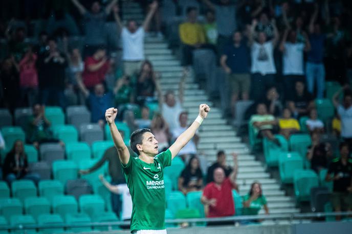 NK Olimpija, NK Domžale, prva liga Telekom Slovenije | Olimpija se je po zmagi nad Domžalami znašla na vrhu razpredelnice. | Foto Grega Valančič/Sportida