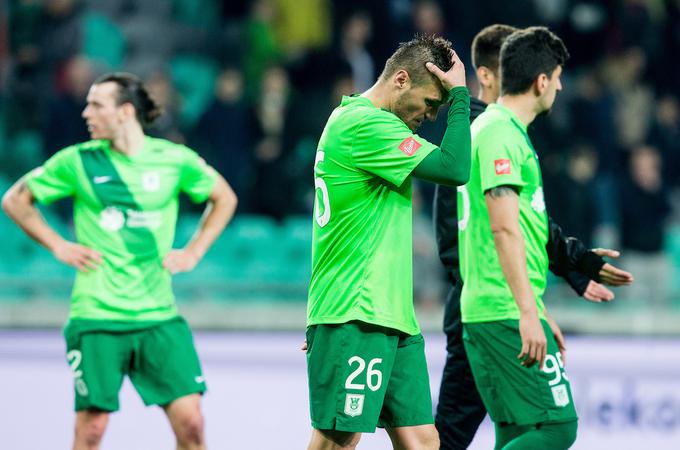 Olimpija v spomladanskem delu 1. SNL zapravlja ugled. Bi jo lahko to stalo uvrstitve v Evropo? | Foto: Vid Ponikvar