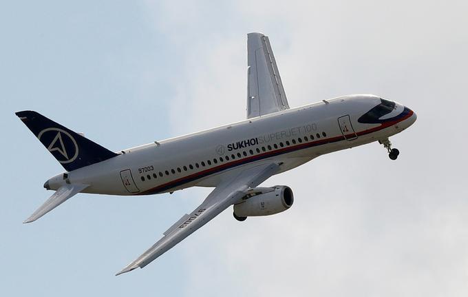 Suhoj Sukhoi Superjet 100 | Foto: Reuters