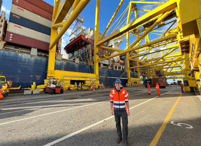 Benjamin Herman po končanem študiju na fakulteti za logistiko gradi uspešno kariero. | Foto: Fakulteta za logistiko