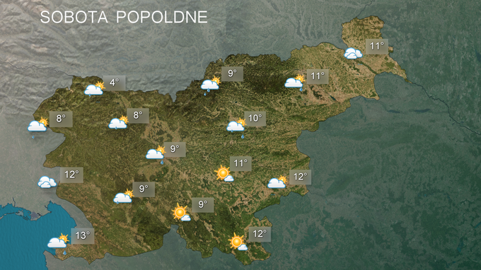 Vreme za petek in soboto 20.12.2019 | Foto: 