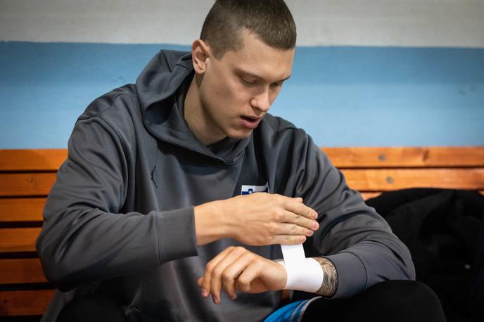 trening slovenska košarkarska reprezentanca Jurij Macura | Jurij Macura | Foto Vid Ponikvar/Sportida