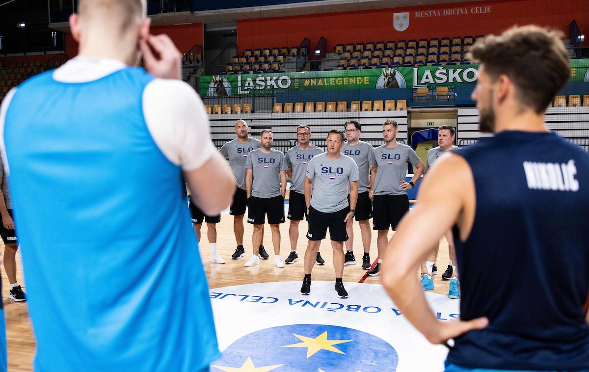 slovenska košarkarska reprezentanca trening Aleksander Sekulić | Foto Vid Ponikvar/Sportida