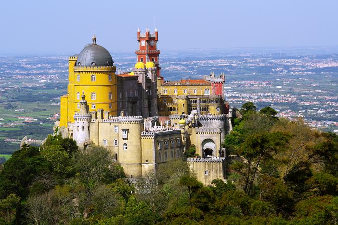 Palača Pena na Portugalskem | Foto: Getty Images