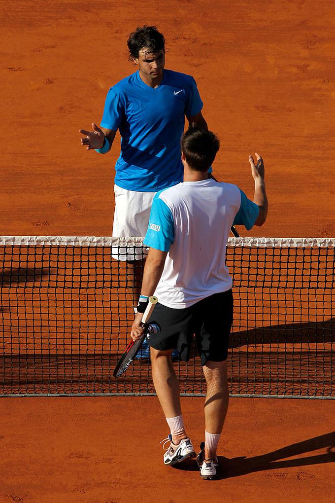 "Ne, ni se mi še zahvalil. Še vedno čakam," se je pred leti pošalil Soderling, po tem, ko so ga vprašali, ali se mu je Federer zahvalil za "uslugo". | Foto: Gulliver/Getty Images