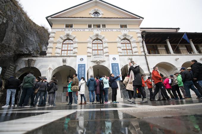 Postojnsko jamo letno obišče več kot 820 tisoč ljudi. | Foto: Iztok Medja