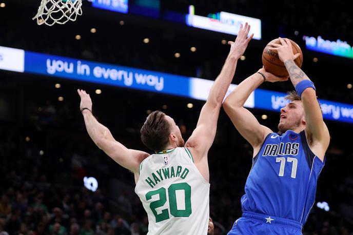 Luka Dončić | Luka Dončić je Bostonu nasul 19 točk. | Foto Getty Images