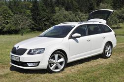 Škoda octavia combi – dimenzijski prirastek in 610 litrov prtljažnika