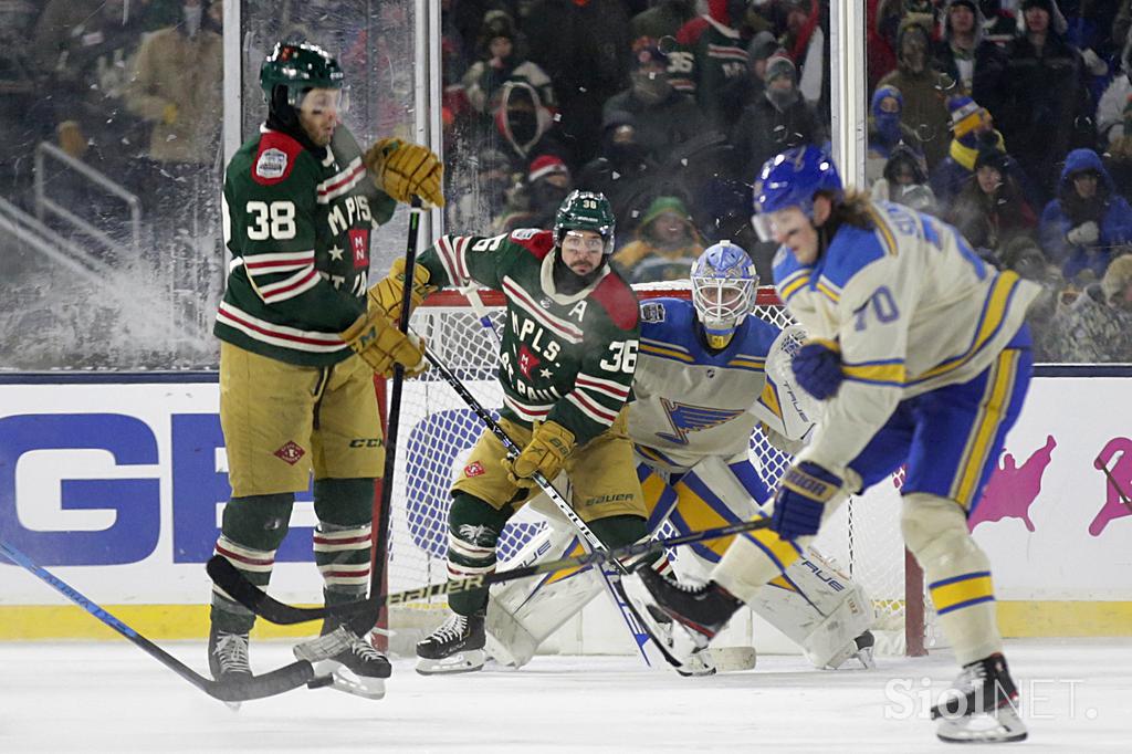 zimska klasika Minnesota WIld St. Louis Blues