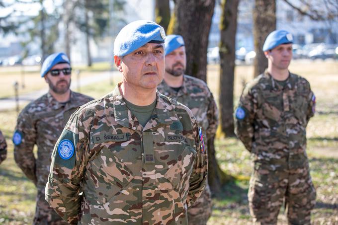 Drago Šebalj – poveljnik kontingenta | Foto: Slovenska vojska/Zvone Vrankar